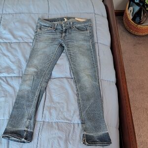 Rag & Bone Light Blue Skinny Jeans